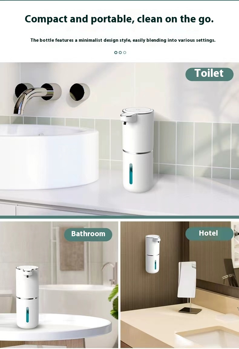 Smart Inductive Soap Dispenser Desktop Foam Electric Bubbler