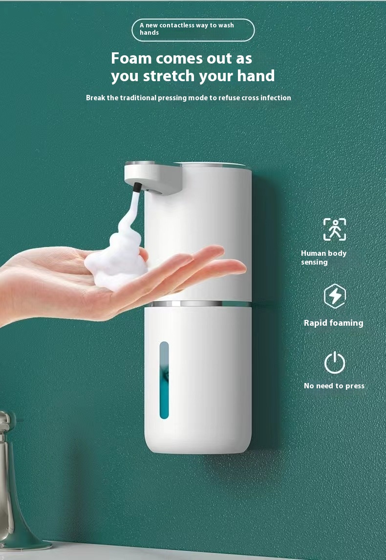Smart Inductive Soap Dispenser Desktop Foam Electric Bubbler