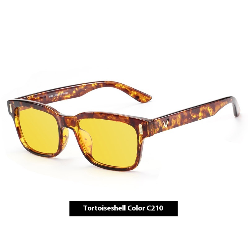 Retro Small Box Rice Nail Style Personalized Sunglasses With UV Protection - Image 8