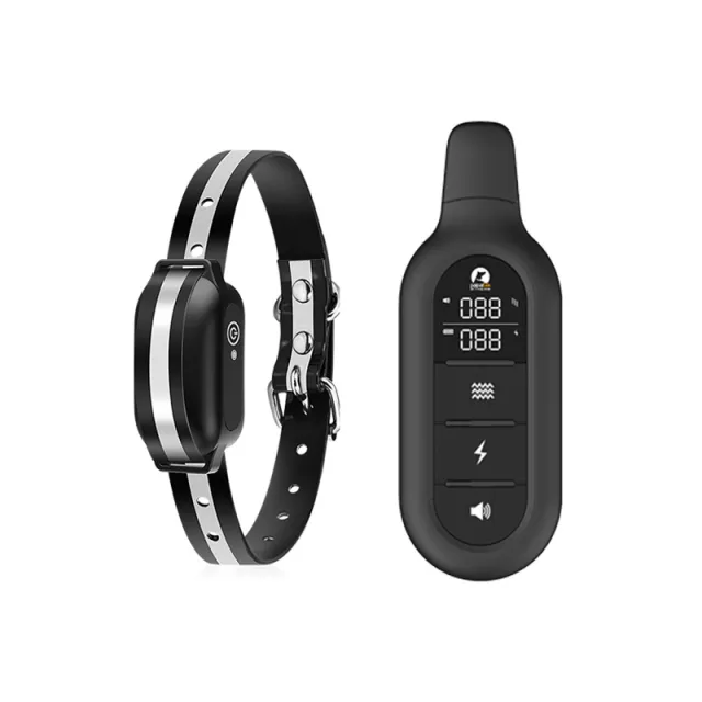 Pet Collar Waterproof Remote Control Dog Trainer Tpu Collar - Shop at LoveMi
