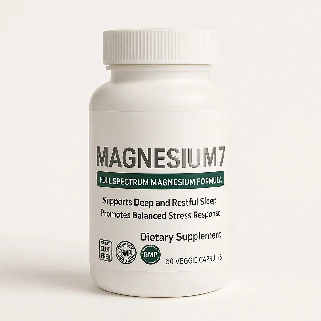 Best-selling Magnesium Capsules MAGNESIUM7 Supplement - 60 Capsules