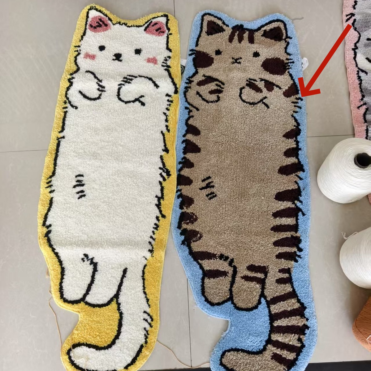 Cute Cat Bedroom Bedside Living Room Sofa Shaped Plush Blanket