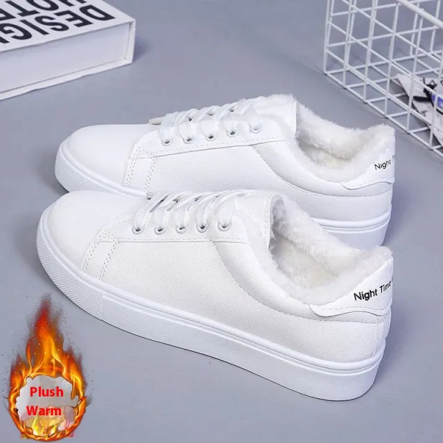 Student Leisure Sports Flat Sneakers Tide White - Shop at LoveMi