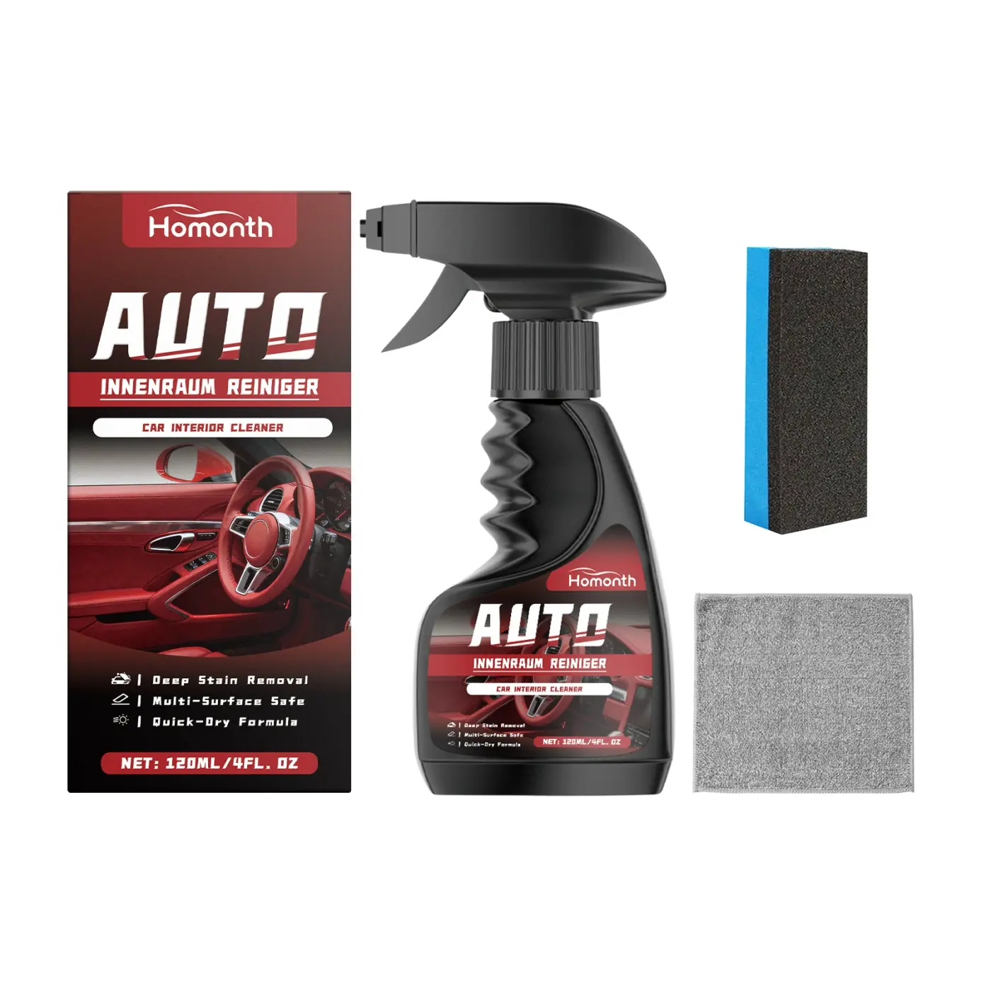 Car Interior Cleaning Kit