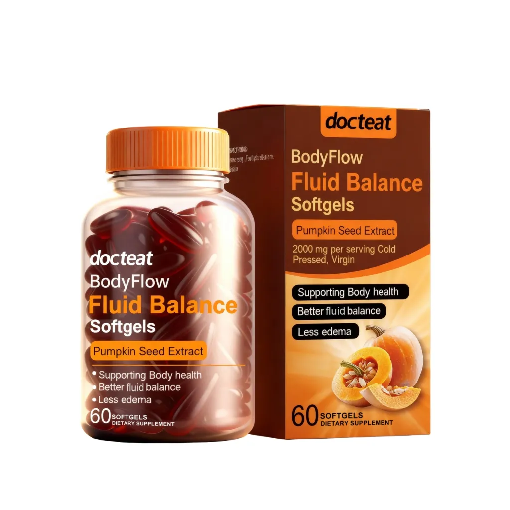 Pumpkin Seed Oil Vitality Support Soft Capsule - 60 Capsules