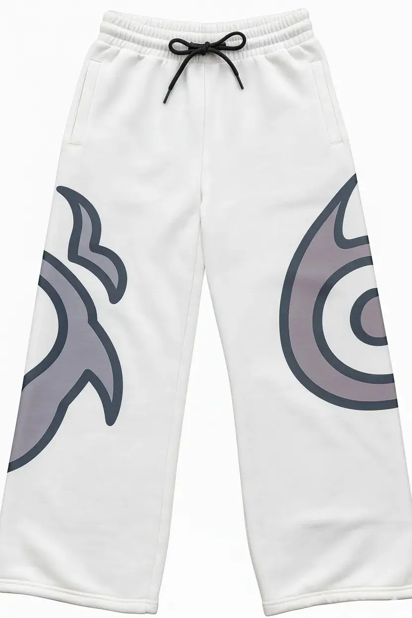 Casual Wide Leg 3D Sports Pants