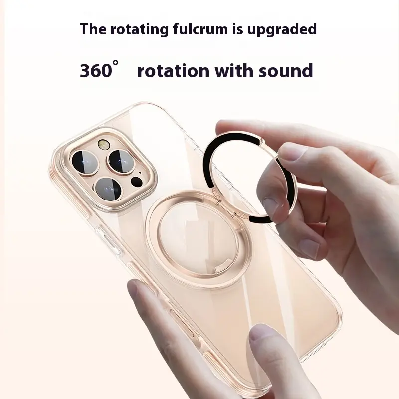 Advanced 360 Magnetic Rotating Bracket Shell Phone Case