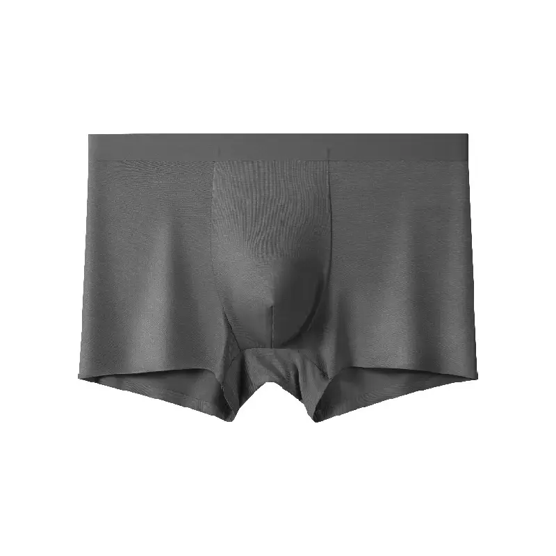 Bamboo Fiber Seamless Men's Underwear Breathable Mid Waist