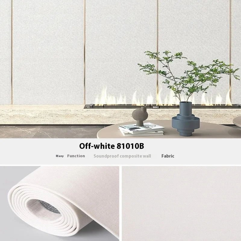 Linen Self-adhesive Waterproof Seamless Wall Cloth Whole House Modern Minimalist - Beige Conventional