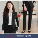 Black Coat Pants