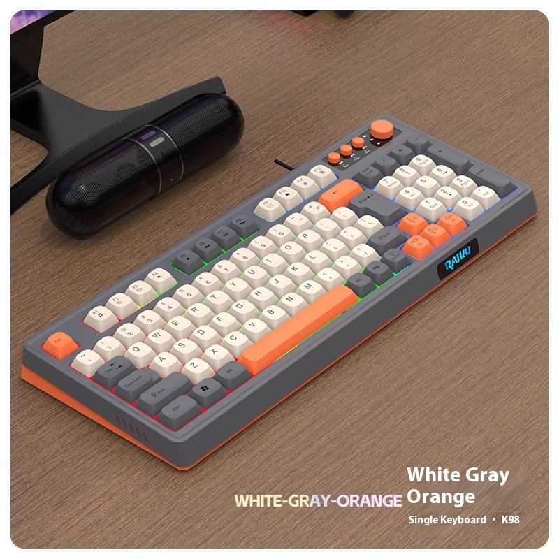 E-sports Games Keyboard And Mouse Set Mechanical Feeling Computer Key Mouse