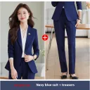 Dark Blue Coat Pants