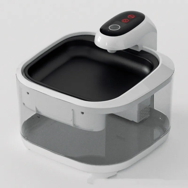 Cat Water Fountain Intelligent Automatic Filtering Flow - White