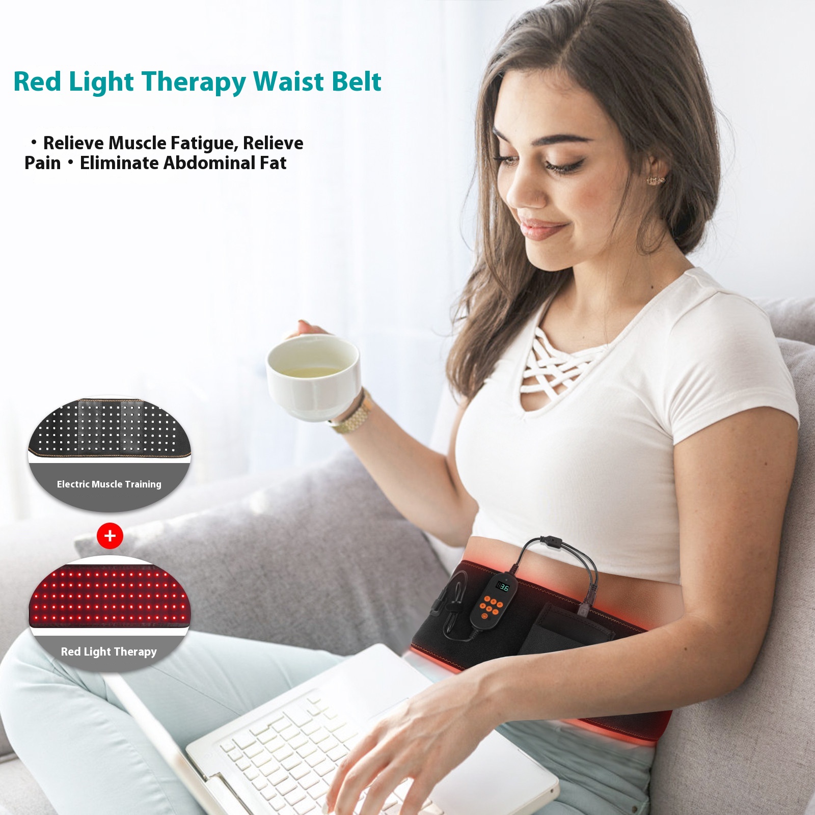 Portable Home Belt Type Infrared Therapy Device