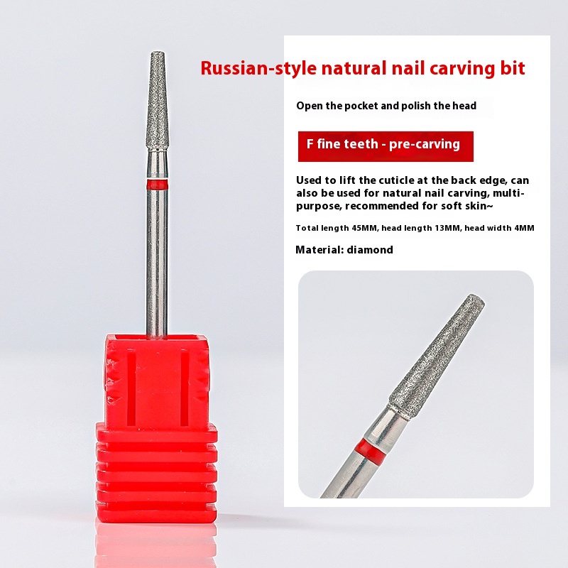 Pre-dismounting Polishing Head Set Of Diamond Sand For Manicure 13