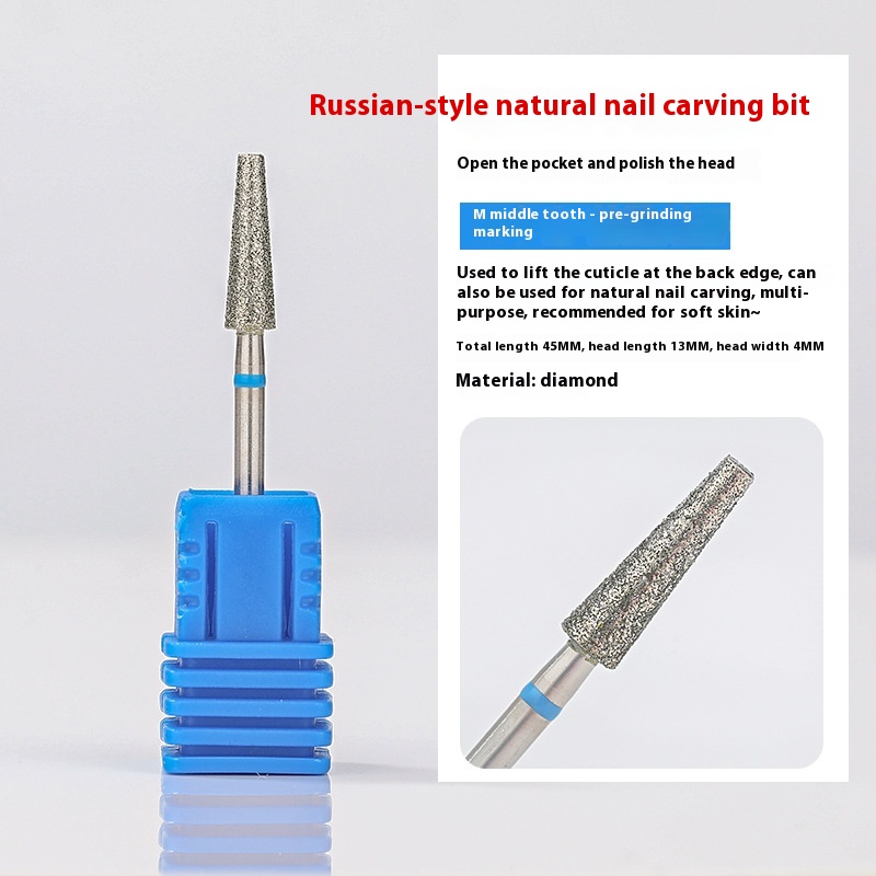 Pre-dismounting Polishing Head Set Of Diamond Sand For Manicure 18