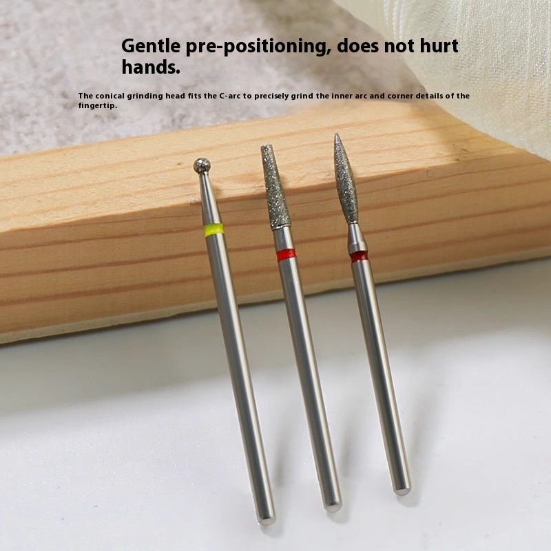 Pre-dismounting Polishing Head Set Of Diamond Sand For Manicure 5