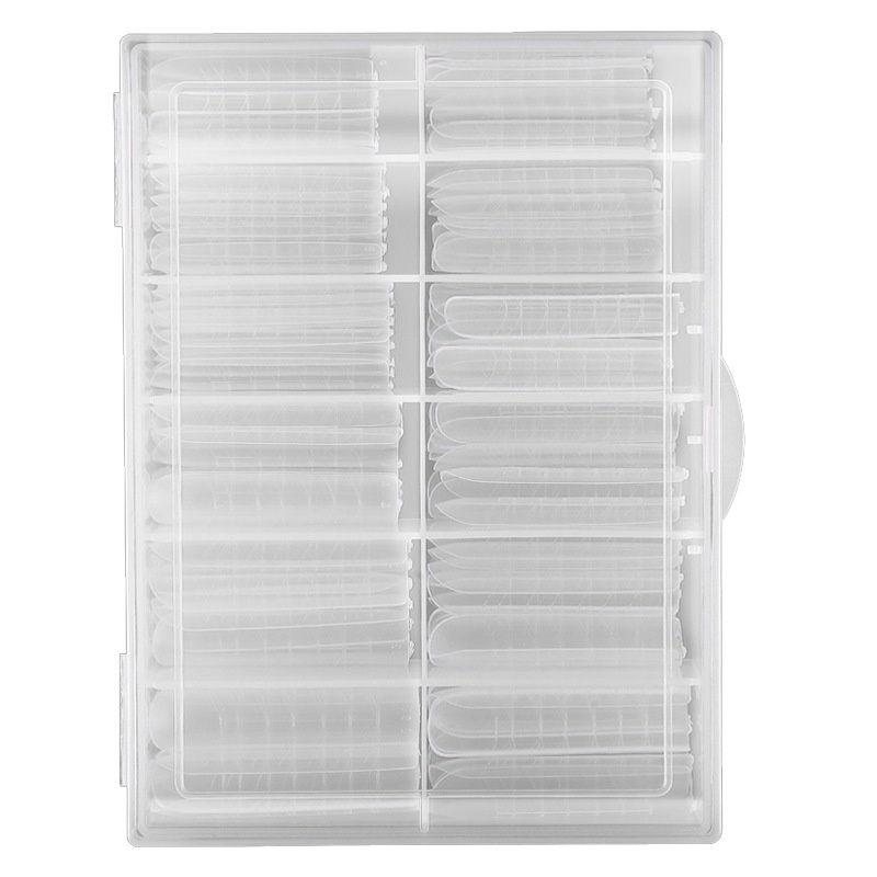 Beauty Crystal Extended Nail Mold With Scale Free Paper Cups Model 5