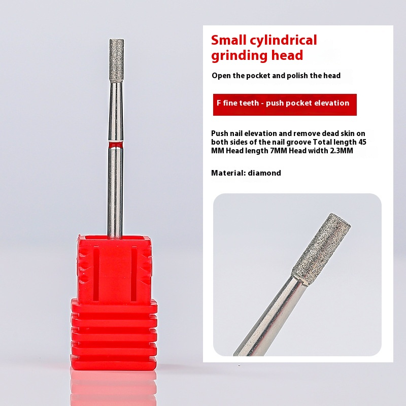 Pre-dismounting Polishing Head Set Of Diamond Sand For Manicure 10