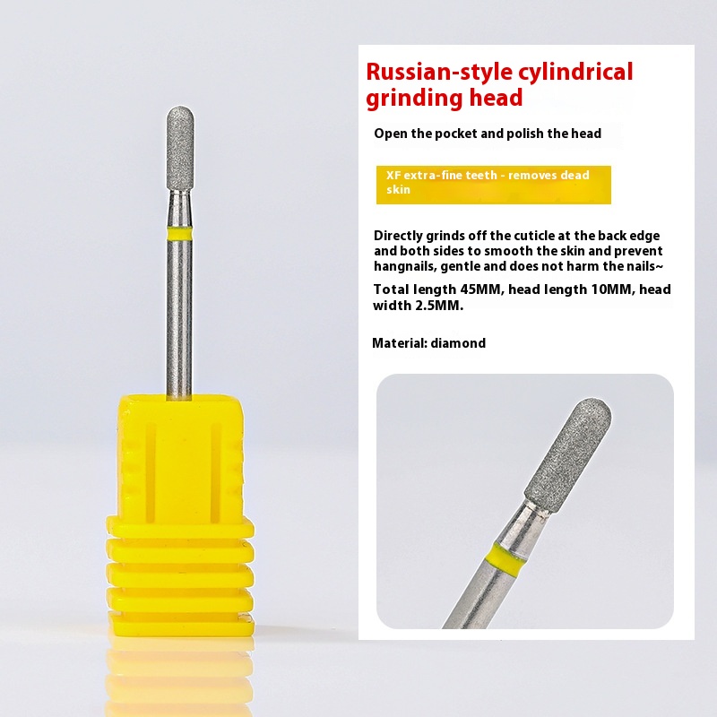 Pre-dismounting Polishing Head Set Of Diamond Sand For Manicure 11