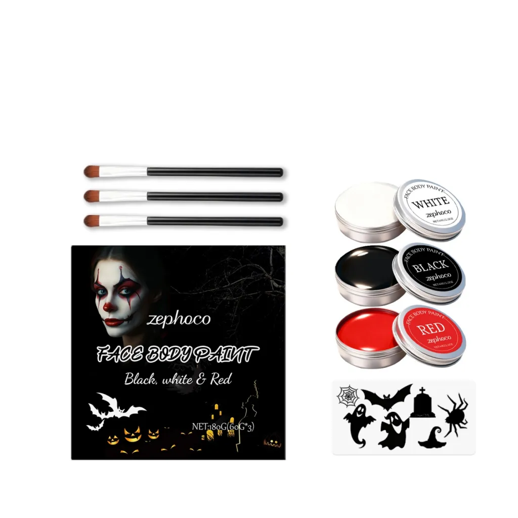 Halloween Facial Painting Set - Face Painting Suit