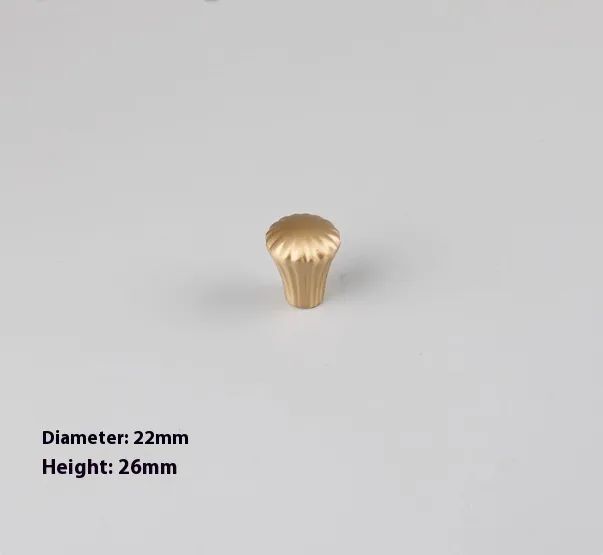 Pure Copper American Retro Drawer Handle Copper Wire Drawing - Shop at LoveMi