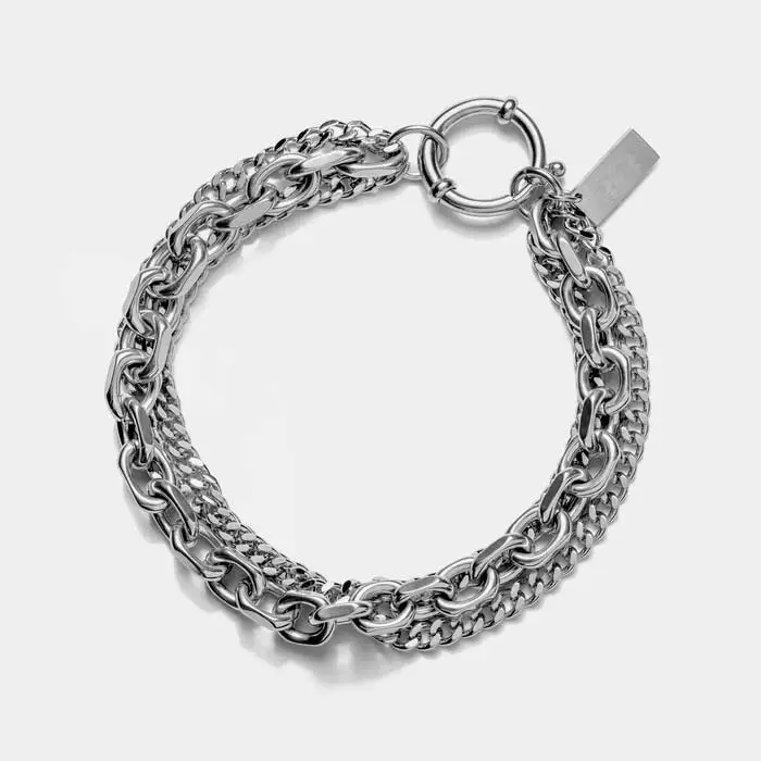 Stainless Steel Girls' Multiple Bracelet