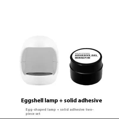 Mini Uv Nail Dryer - Solid Adhesive And Eggshell La