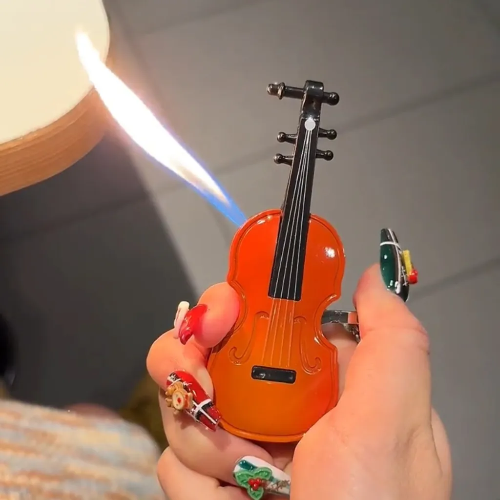 Creative Bizarre Lighter For Boyfriend - Violin