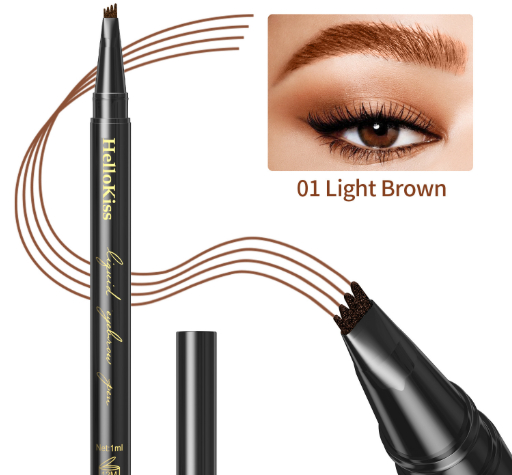 Hellokiss Four-fork Water Waterproof Wild Ultra-fine Eyebrow Pencil Eyebrow Pencil 4