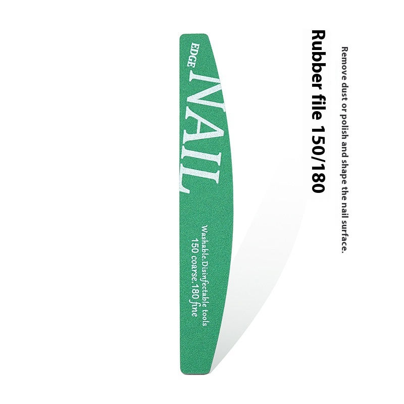 Manicure Nail File Polish Rub Pieces Nail Scissors Sponge Rub Burnishing Stick Nail Beauty Tool Set 4