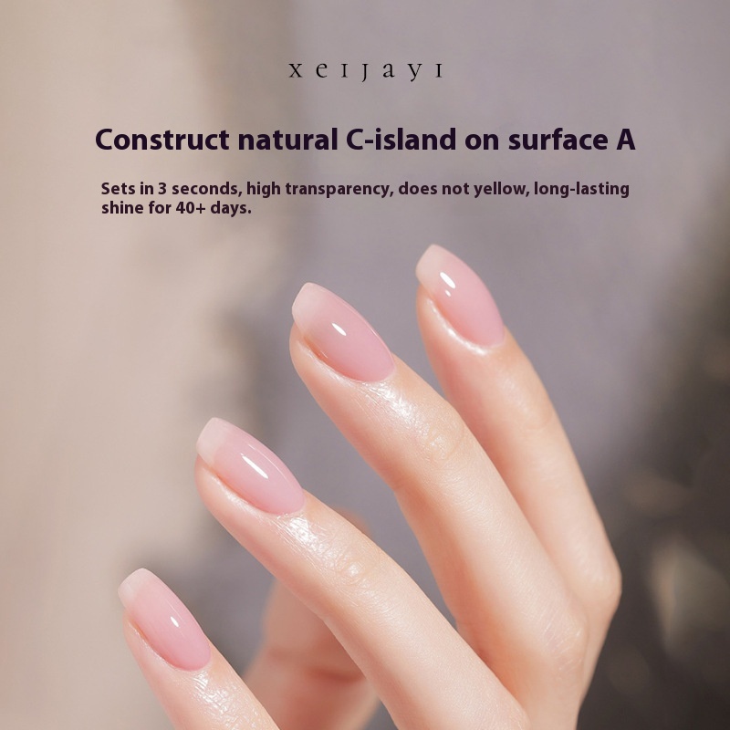 White Jar Construction Base Gel Shaping Reinforcement Construction Manicure Polish Gel 5