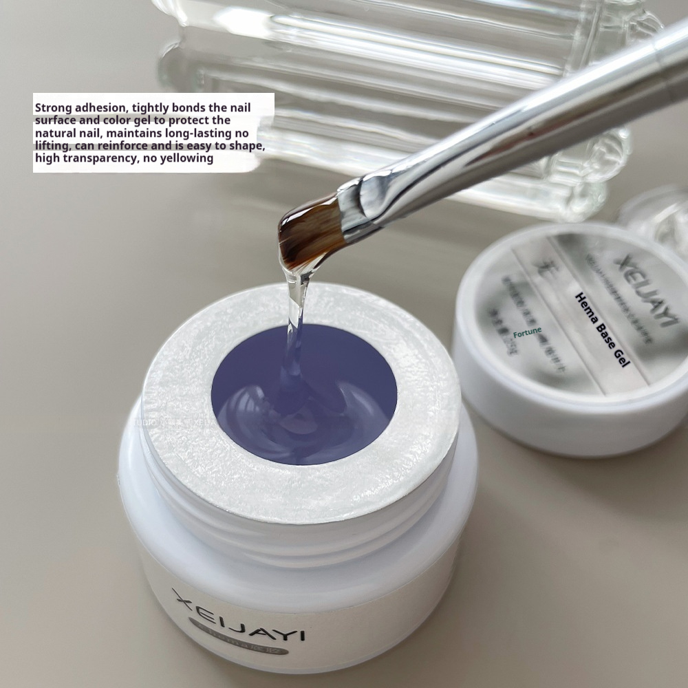 White Jar Construction Base Gel Shaping Reinforcement Construction Manicure Polish Gel 10