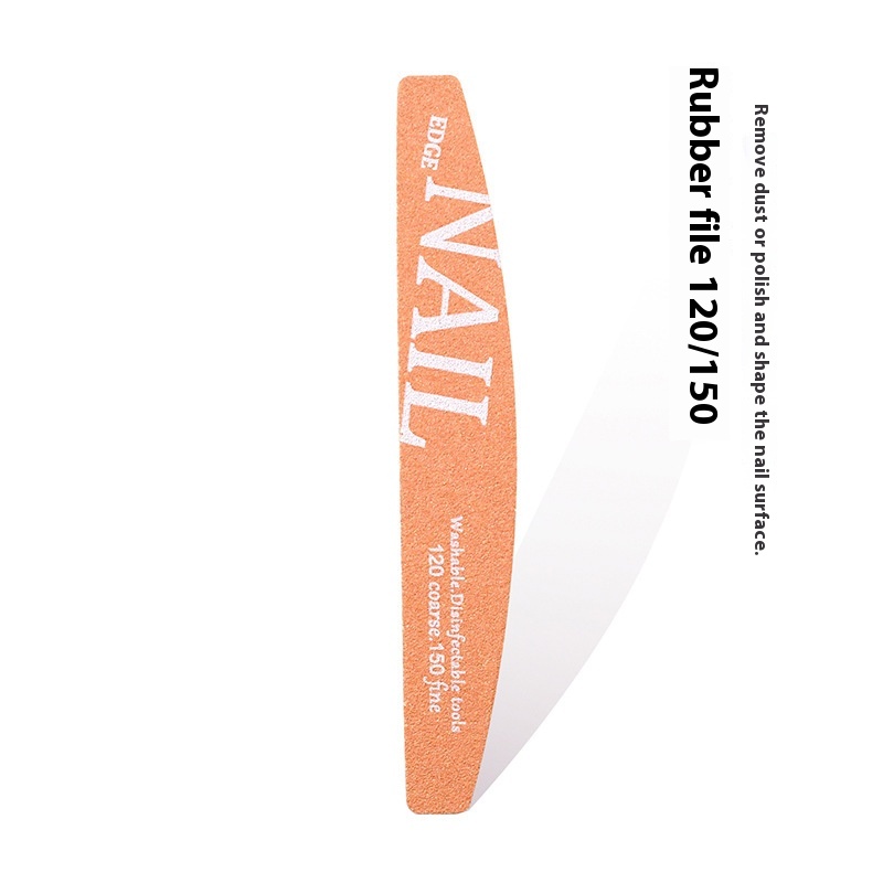 Manicure Nail File Polish Rub Pieces Nail Scissors Sponge Rub Burnishing Stick Nail Beauty Tool Set 6