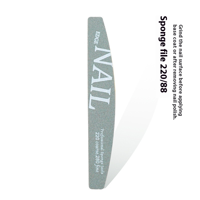 Manicure Nail File Polish Rub Pieces Nail Scissors Sponge Rub Burnishing Stick Nail Beauty Tool Set 10