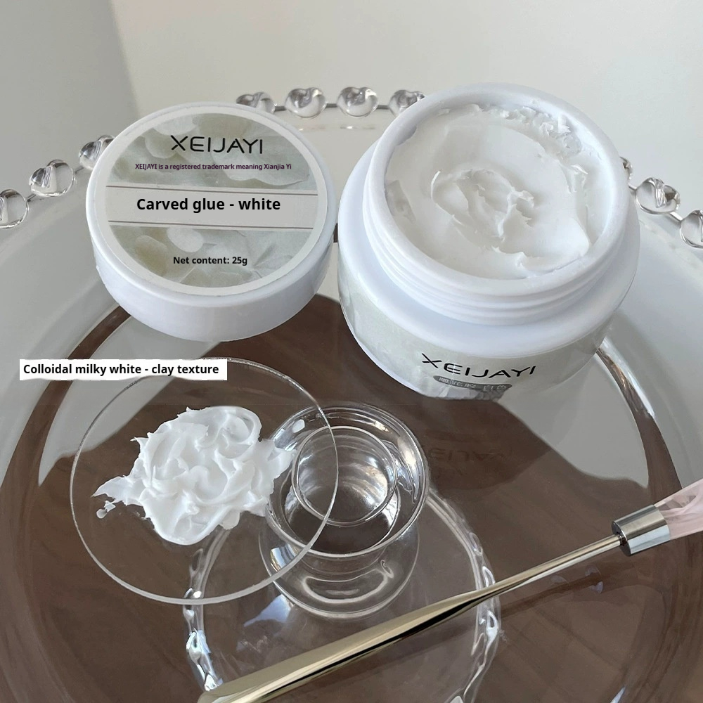 White Jar Construction Base Gel Shaping Reinforcement Construction Manicure Polish Gel 14