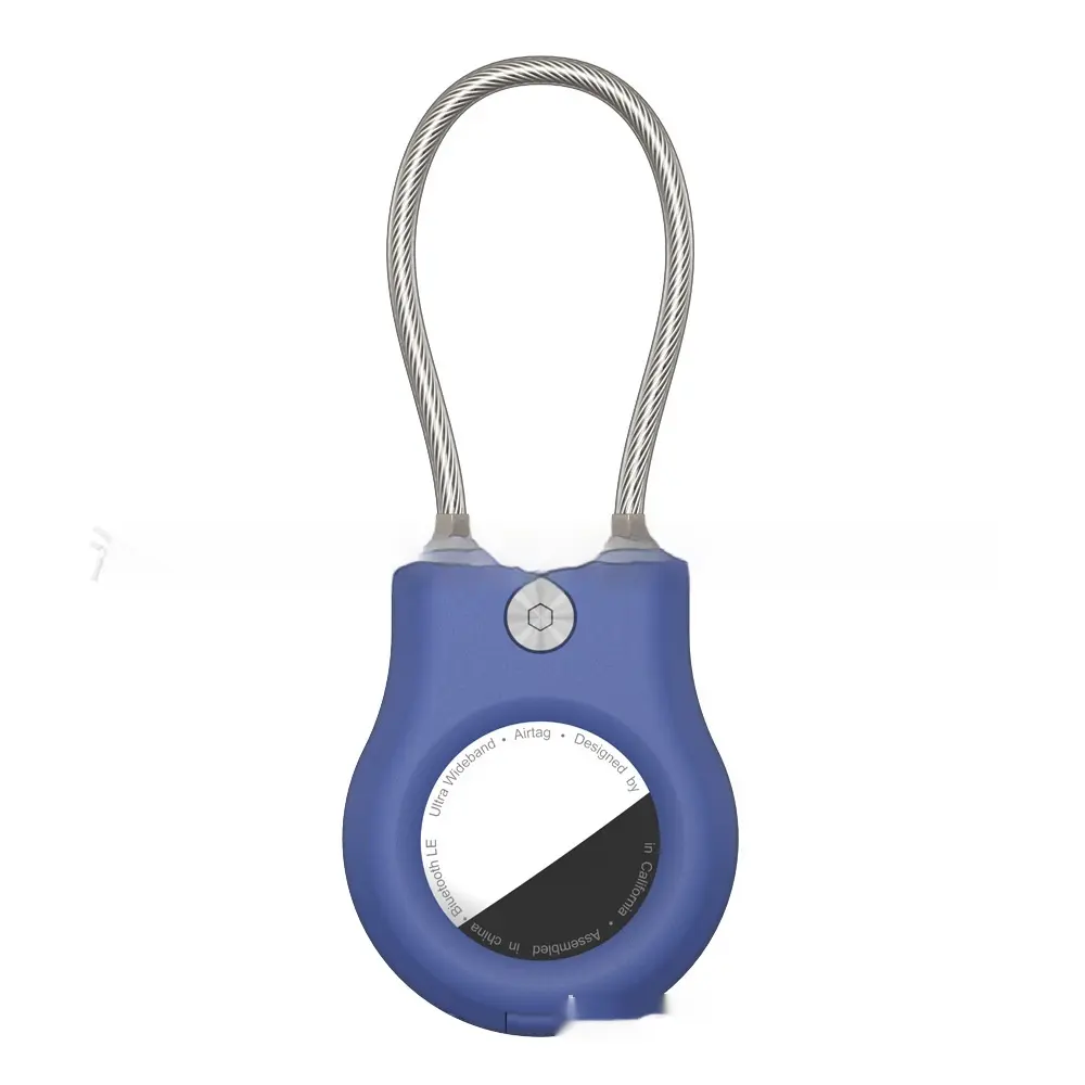 Airtag Anti-lost Wire Rope Anti-piracy Metal Keychains Pendant