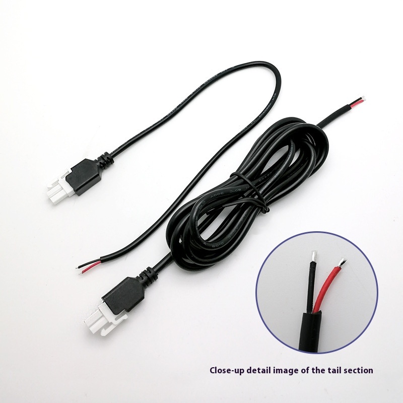 Male Connector Injection Head 5559 Terminal Coated Plug Cord