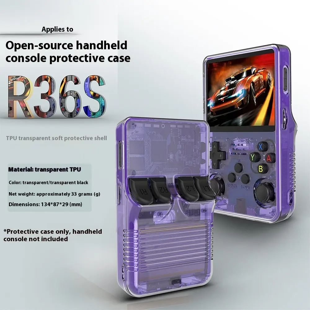 Protective Cover Portable Game Machine Accessories Storage Transparent Case