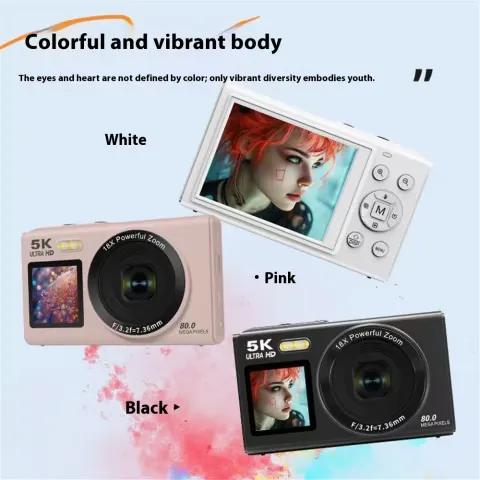 HD Dual-screen Selfie Video WIFI Mobile Phone Portable Digital