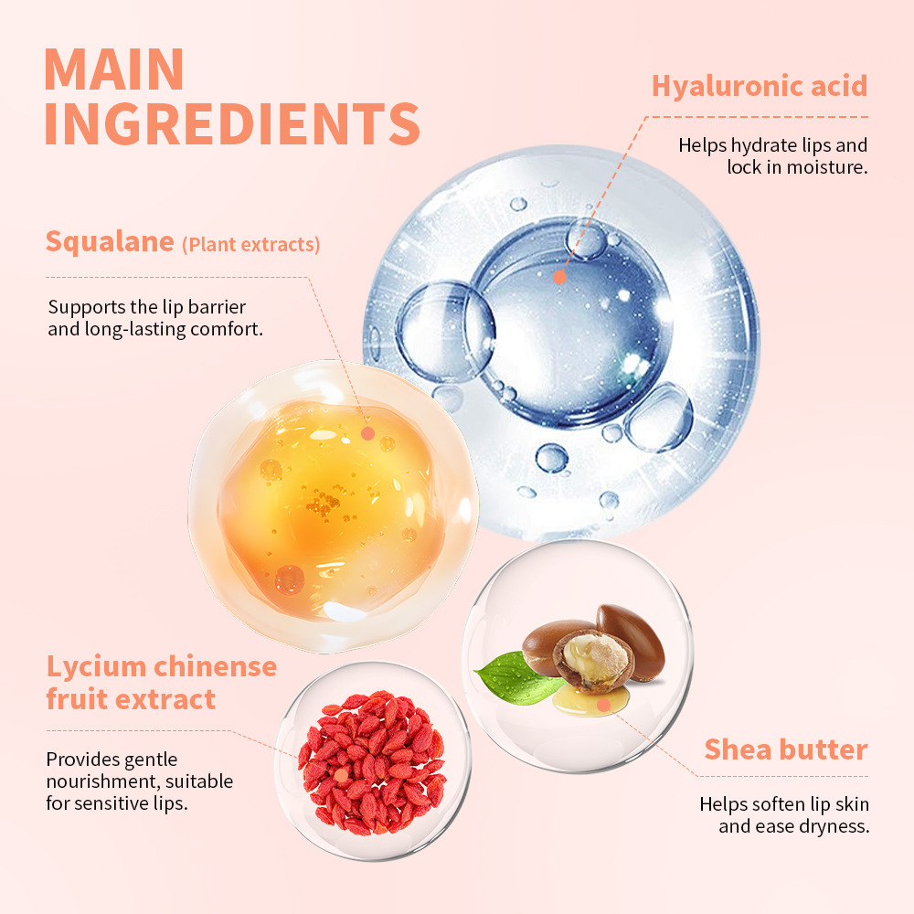 Sweet Fruit Flavor Moisturizing Squeeze Lip Balm 4