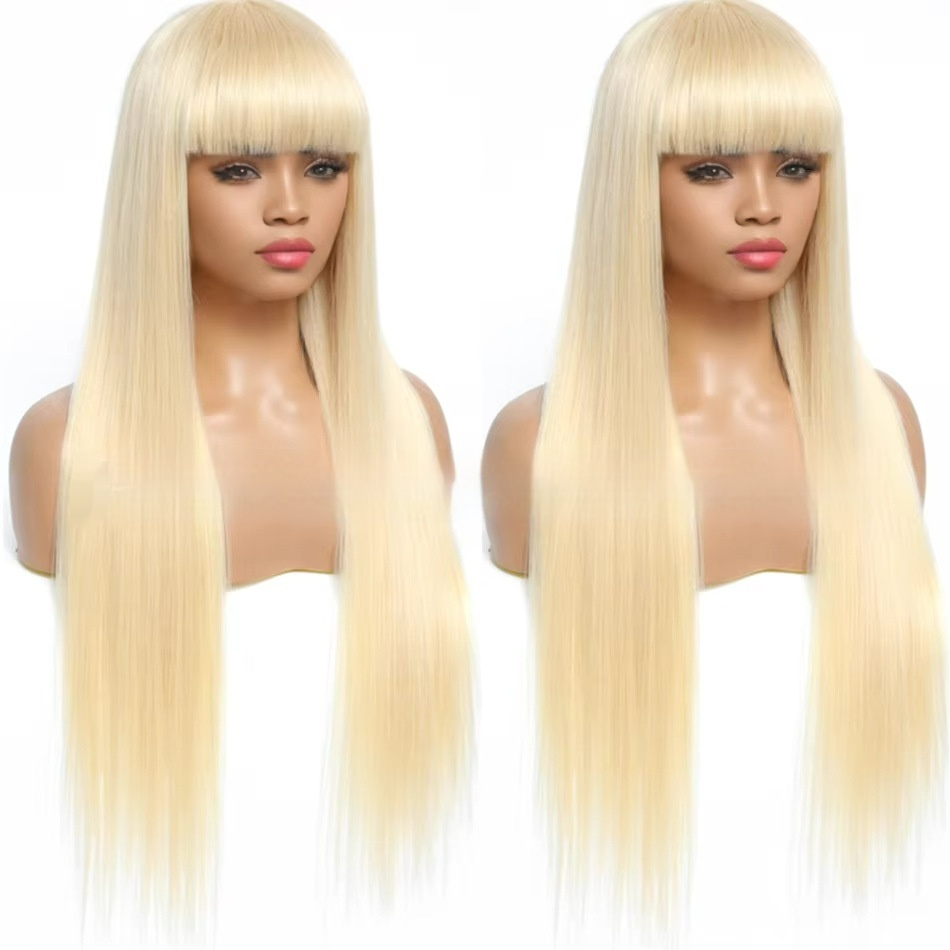 Full Mechanism Human Hair Wig Women 3