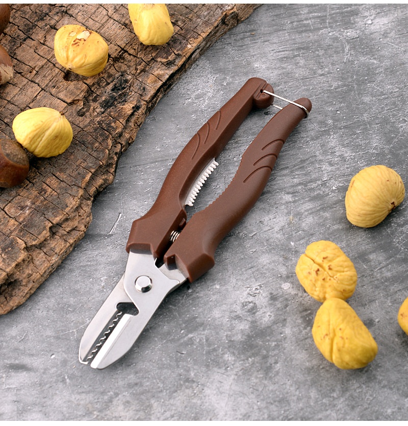 Kitchen Special Chestnut Opening Peeling Tool Scissors