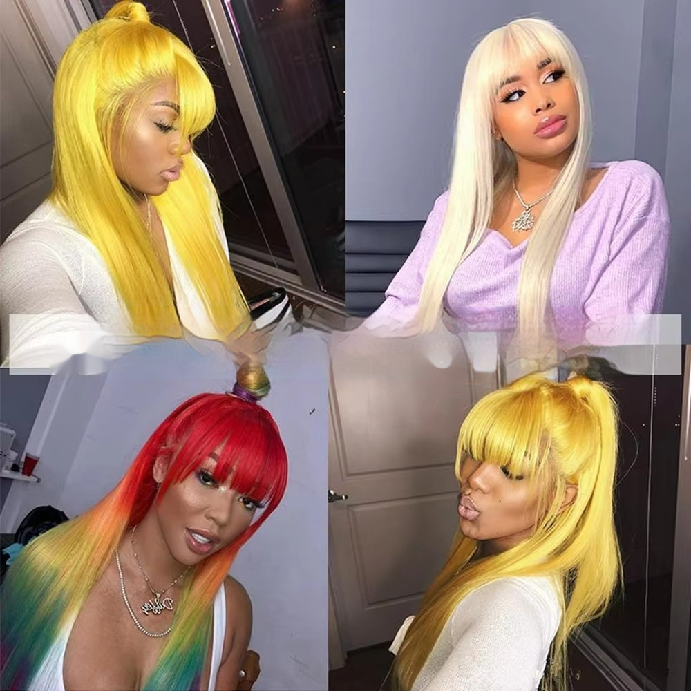 Full Mechanism Human Hair Wig Women 4