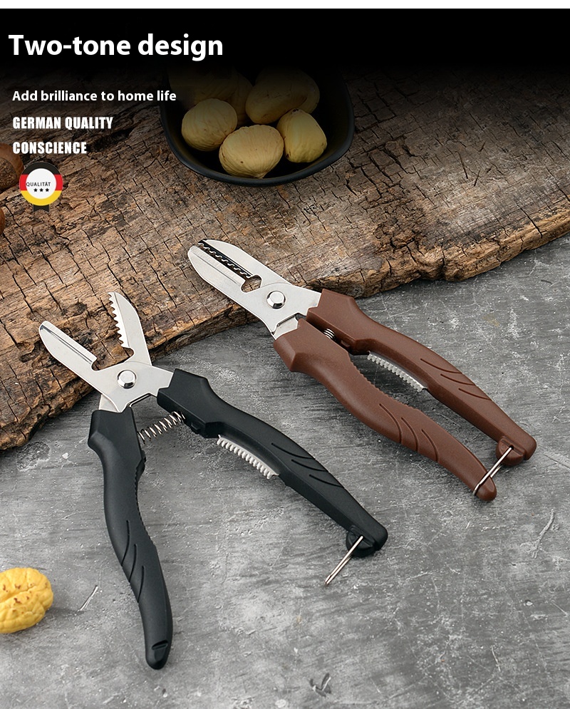 Kitchen Special Chestnut Opening Peeling Tool Scissors