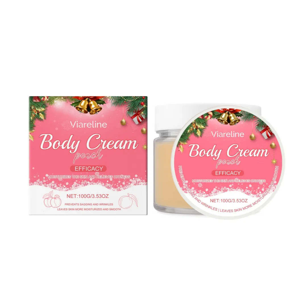 Nourishing And Moisturizing Body Cream - Peach Flavor