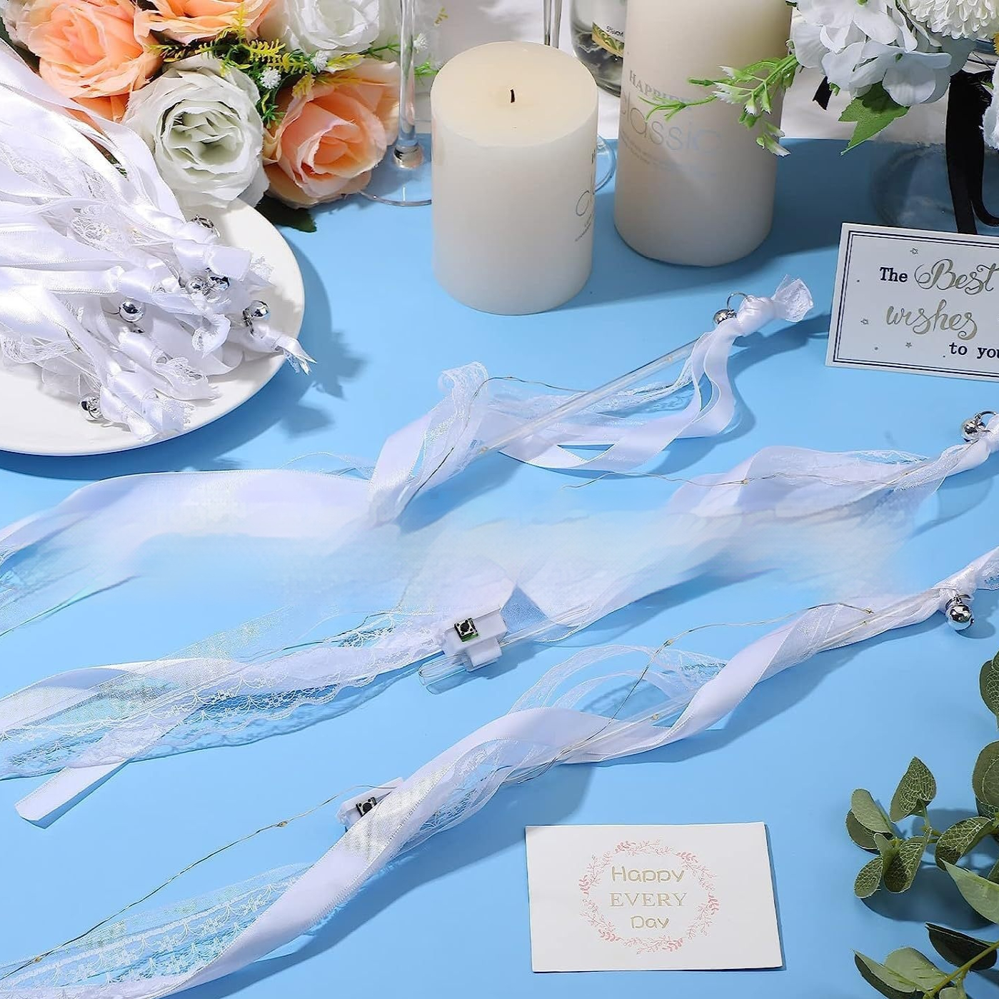 LED Star Moon Concert Luminous Fiber Rod