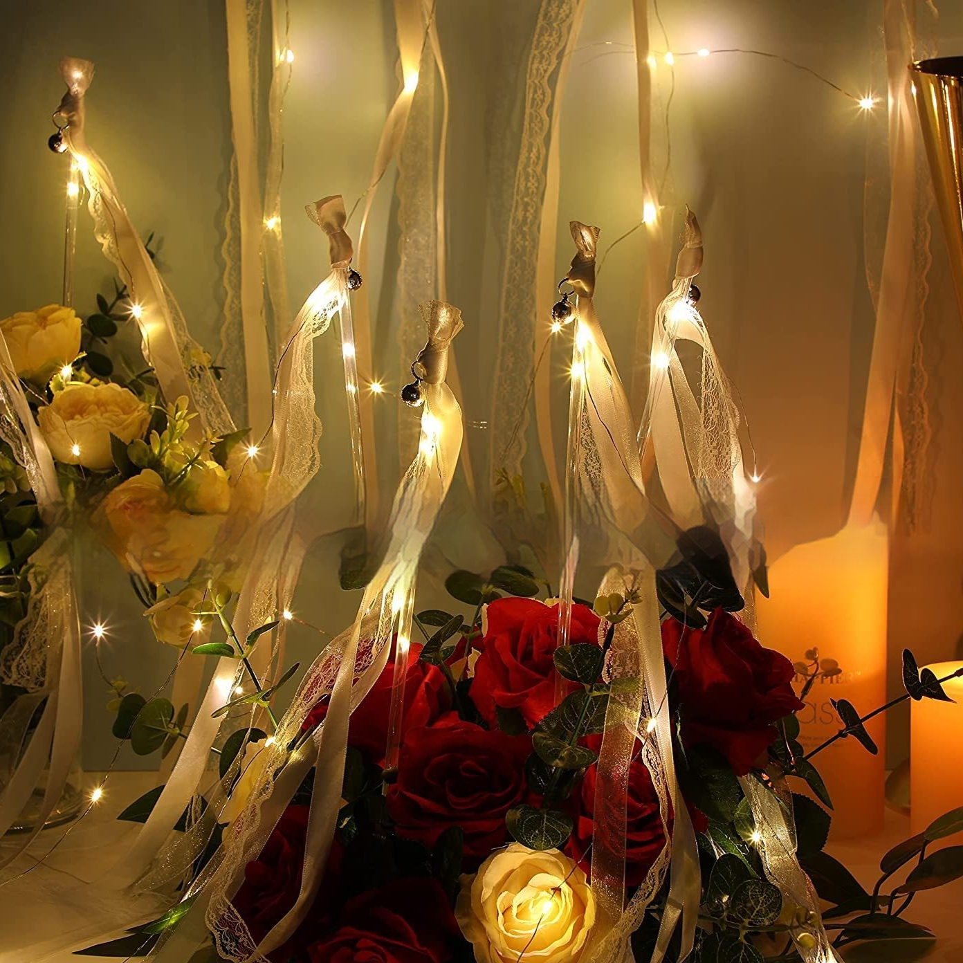 LED Star Moon Concert Luminous Fiber Rod