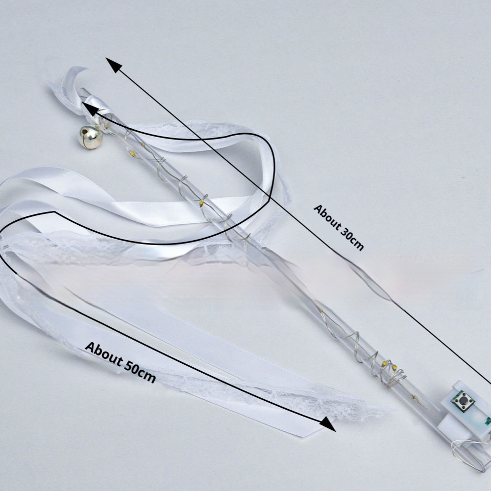 LED Star Moon Concert Luminous Fiber Rod