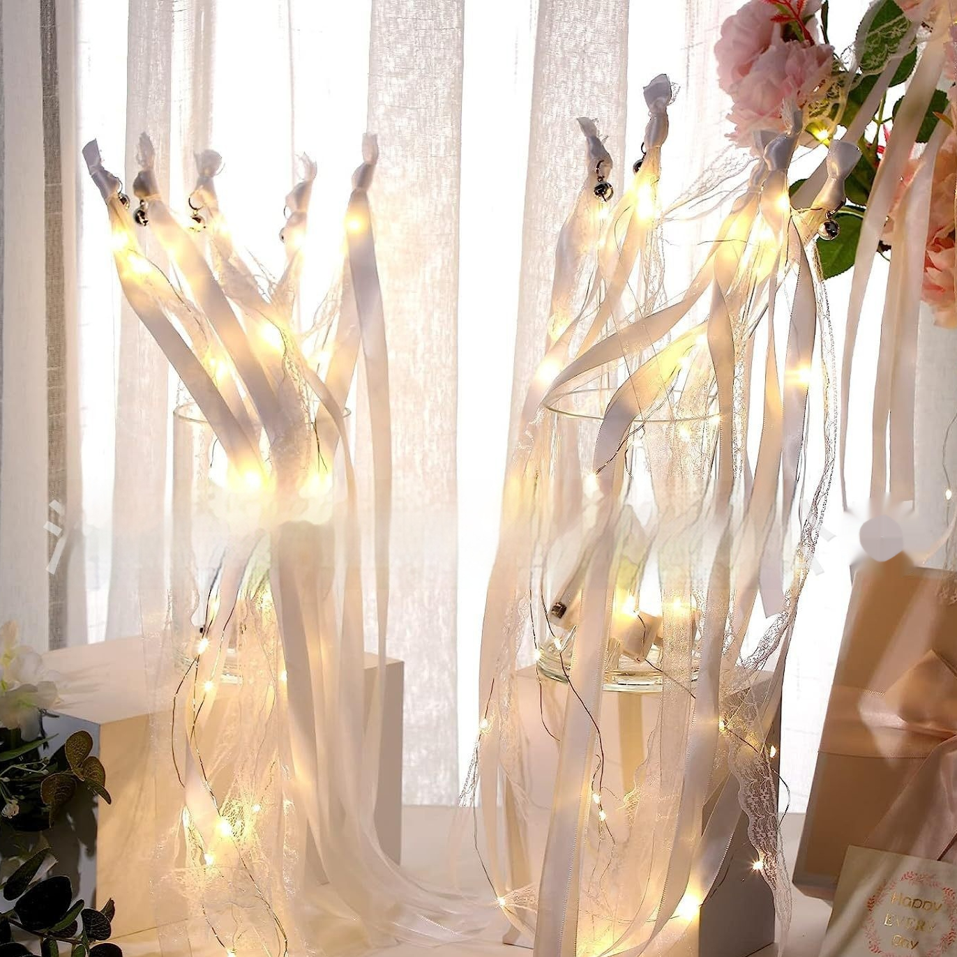 LED Star Moon Concert Luminous Fiber Rod